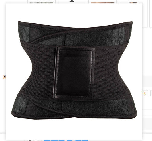 Waist Trimmer Belt – Abdominal Sweat Shaper & Fat Burning Trainer