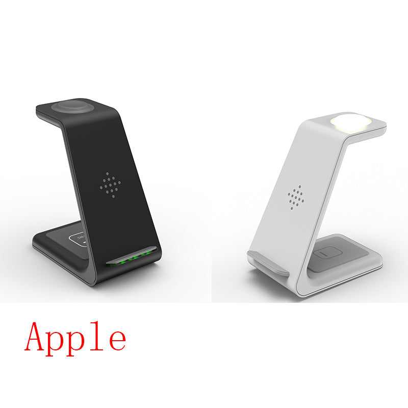 3-in-1 Fast Wireless Charging Station – Quick Charge Dock & Phone Stand