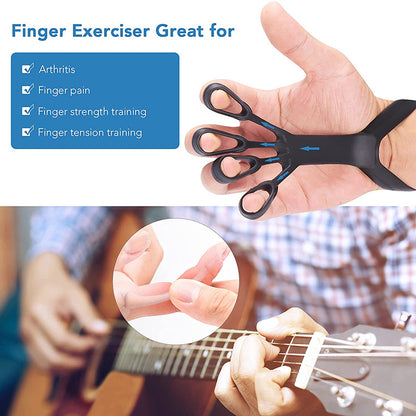 Silicone Finger Grip Trainer – Pain Relief & Hand Strengthener