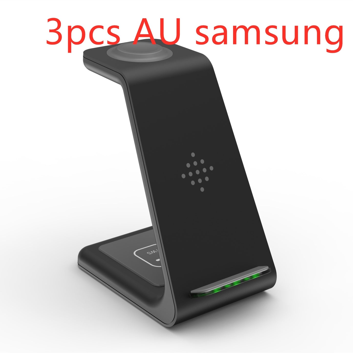 3-in-1 Fast Wireless Charging Station – Quick Charge Dock & Phone Stand