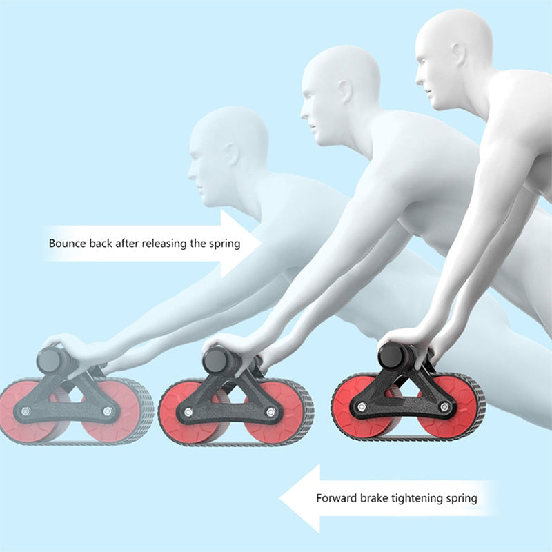 Ab Roller Wheel – Double Wheel Core Trainer for Home & Gym Workouts