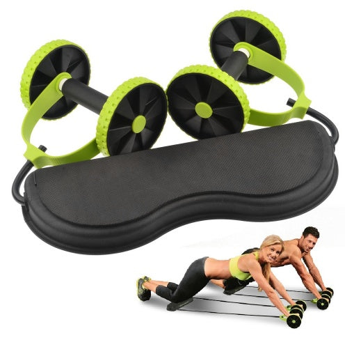 CrossFlex Wheel Roller – Full Body Fitness Trainer for Abs, Arms & Core