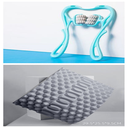 6-Wheel Manual Neck & Shoulder Massager