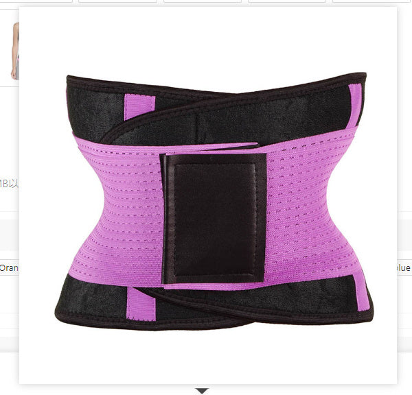 Waist Trimmer Belt – Abdominal Sweat Shaper & Fat Burning Trainer