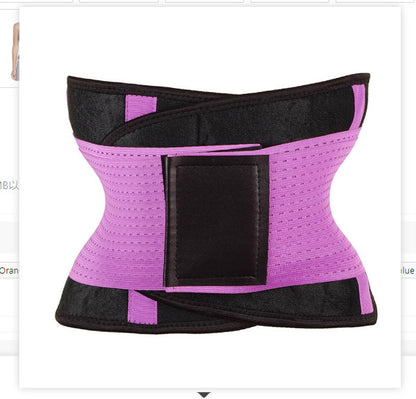 Waist Trimmer Belt – Abdominal Sweat Shaper & Fat Burning Trainer