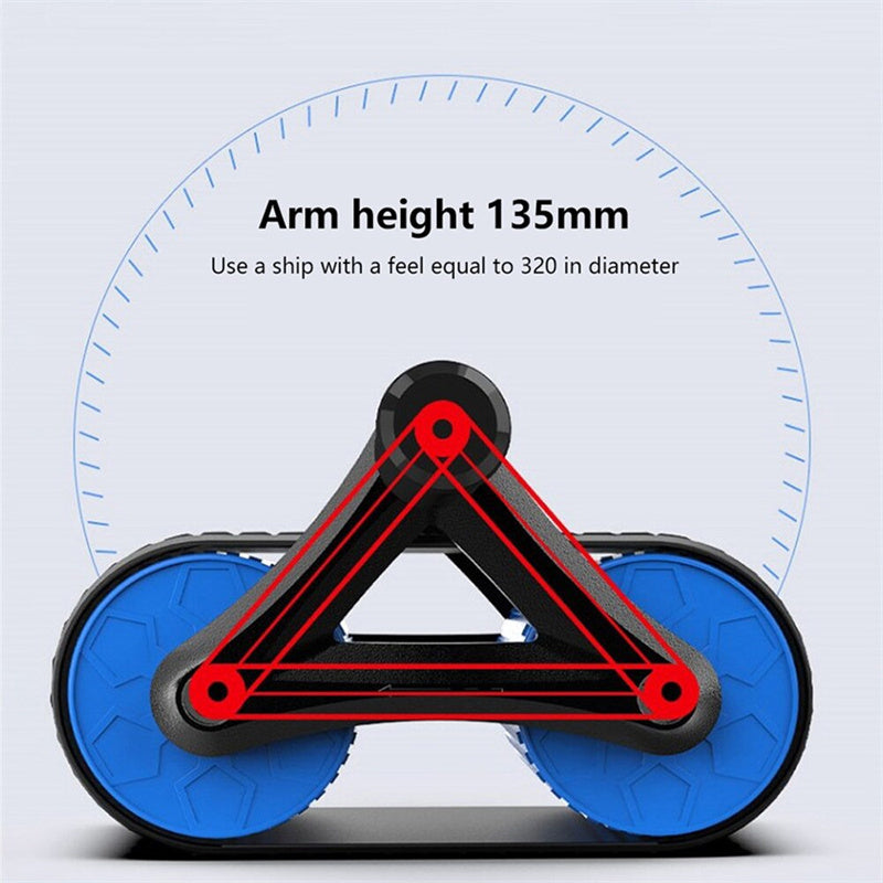 Ab Roller Wheel – Double Wheel Core Trainer for Home & Gym Workouts