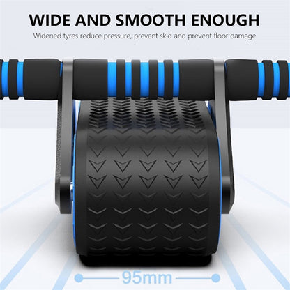 Ab Roller Wheel – Double Wheel Core Trainer for Home & Gym Workouts