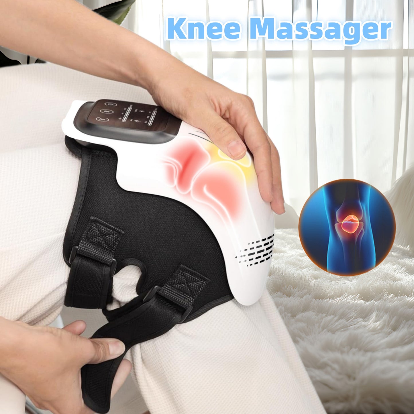 Smart Electric Heating Knee Massager