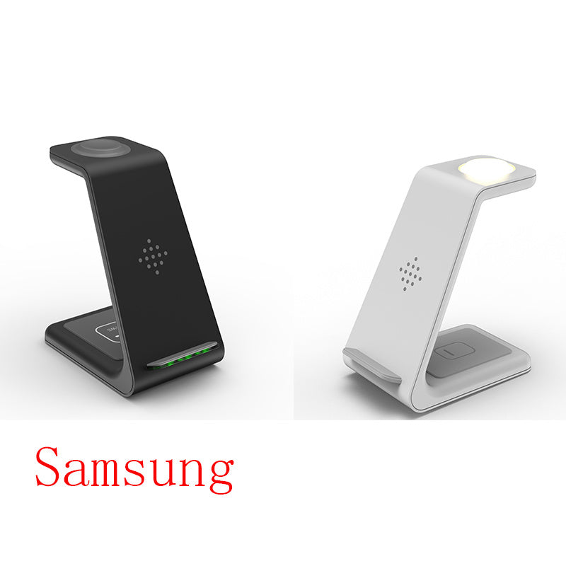 3-in-1 Fast Wireless Charging Station – Quick Charge Dock & Phone Stand