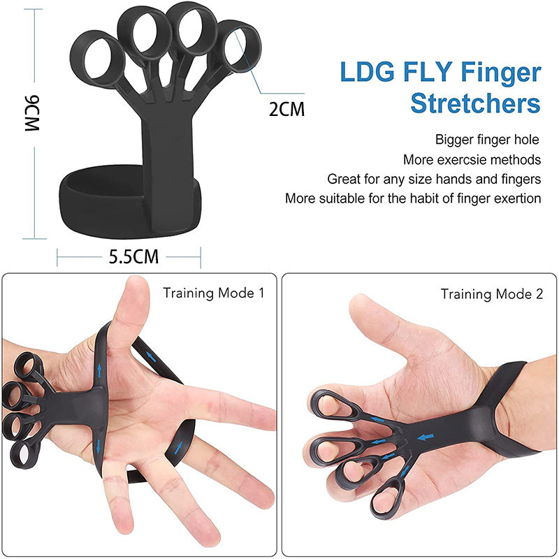 Silicone Finger Grip Trainer – Pain Relief & Hand Strengthener