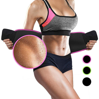 Waist Trimmer Belt – Abdominal Sweat Shaper & Fat Burning Trainer