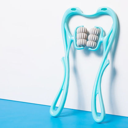 6-Wheel Manual Neck & Shoulder Massager