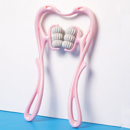 6-Wheel Manual Neck & Shoulder Massager