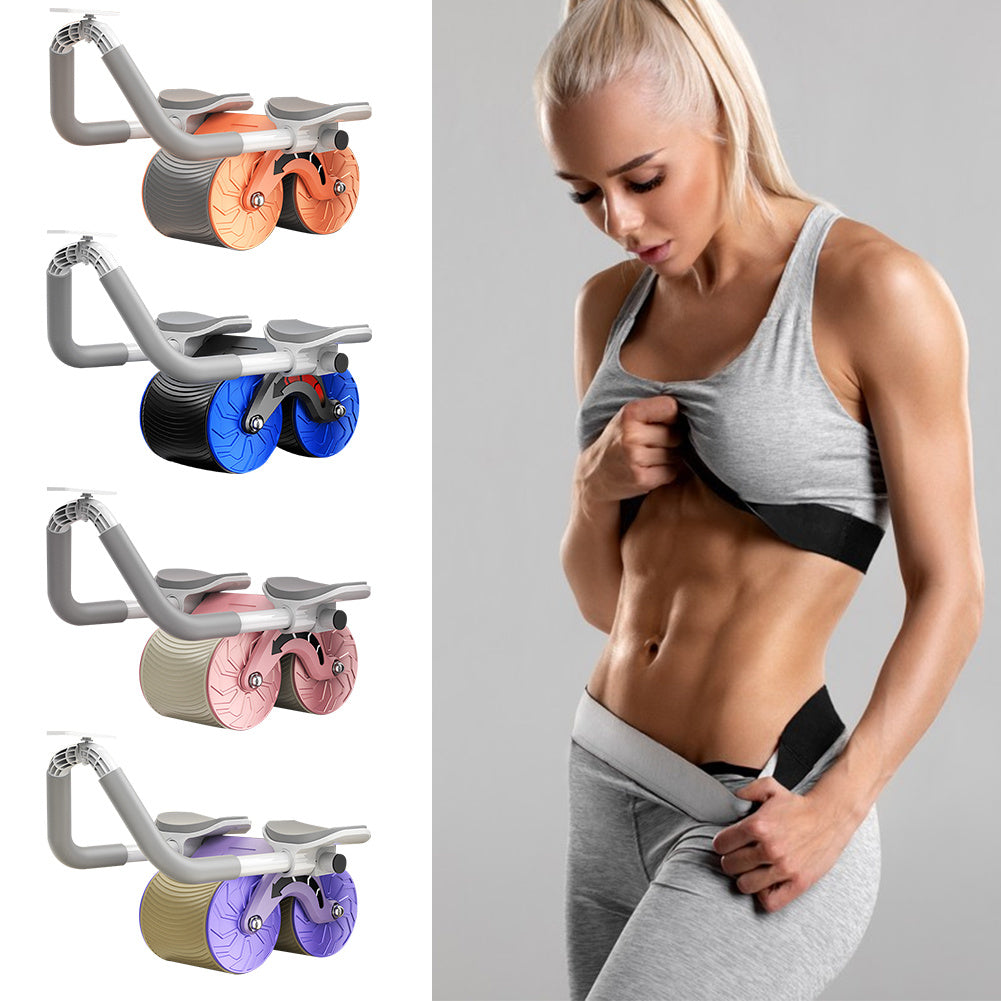 2-in-1 Ab Roller Wheel – Core & Belly Trainer for Men & Women