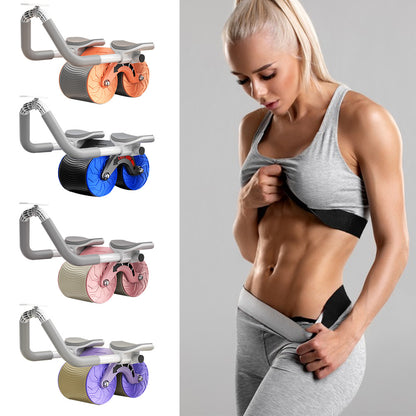 2-in-1 Ab Roller Wheel – Core & Belly Trainer for Men & Women